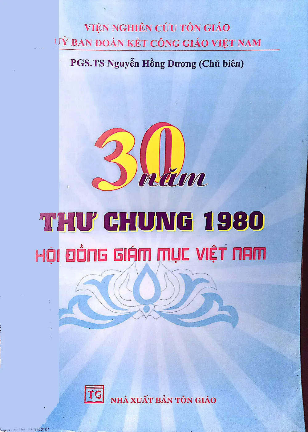 Ảnh bìa của Sách 30 năm thư chung 1980 Hội đồng giám mục Việt Nam