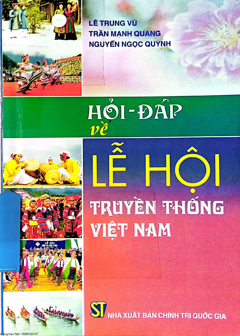 Ảnh bìa của Sách Hỏi - đáp về lễ hội truyền thống Việt Nam