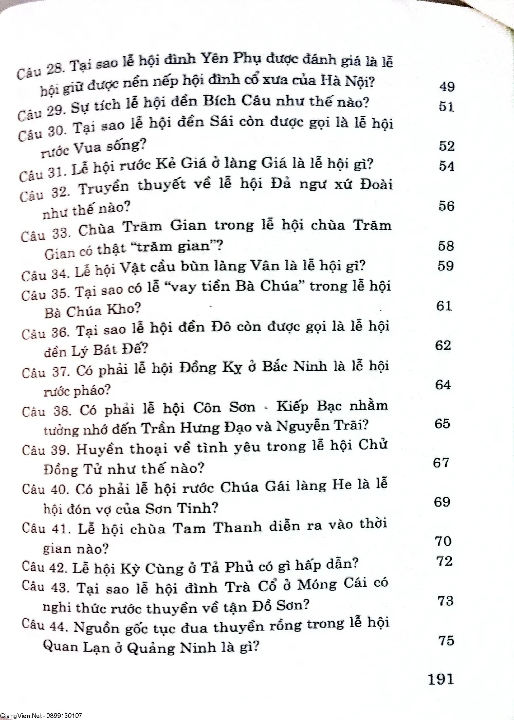 Mục lục chi tiết trang 3 sách Văn hóa, tín ngưỡng và thực hành tôn giáo người Việt (tập III)
