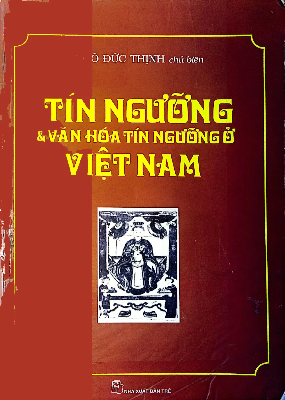 Trang bìa chính thức sách Tín ngưỡng và văn hóa tín ngưỡng ở Việt Nam (Quyển 1)