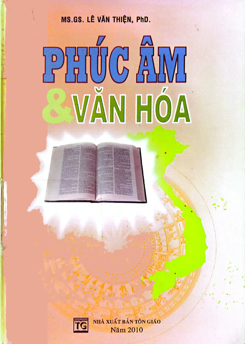 Trang bìa chính thức sách Phúc âm và văn hóa, một khảo cứu về Thần học bối cảnh