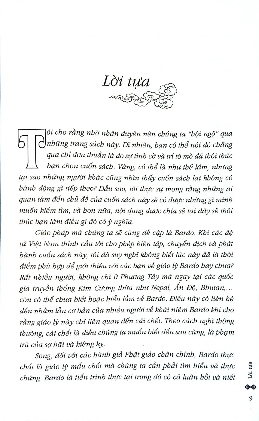 Nội dung mục lục và hình ảnh sách Bardo bí mật nghệ thuật sinh tử - Trang 5