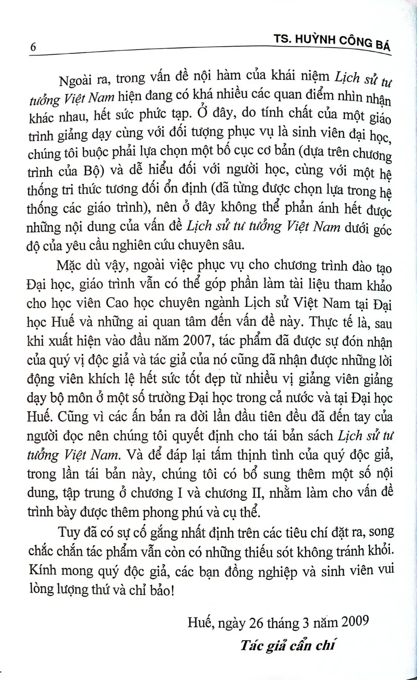 Nội dung mục lục và hình ảnh sách Lịch sử tư tưởng Việt Nam - Trang 6