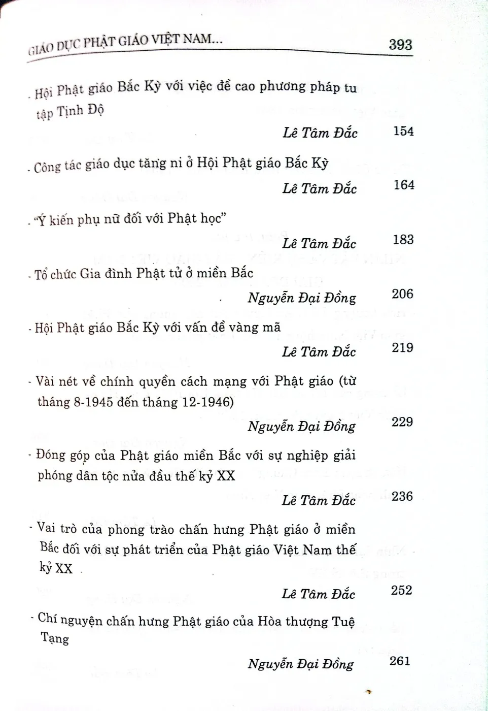 Mục lục chi tiết trang 3 sách Phật giáo Việt Nam thế kỷ XX nhân vật và sự kiện