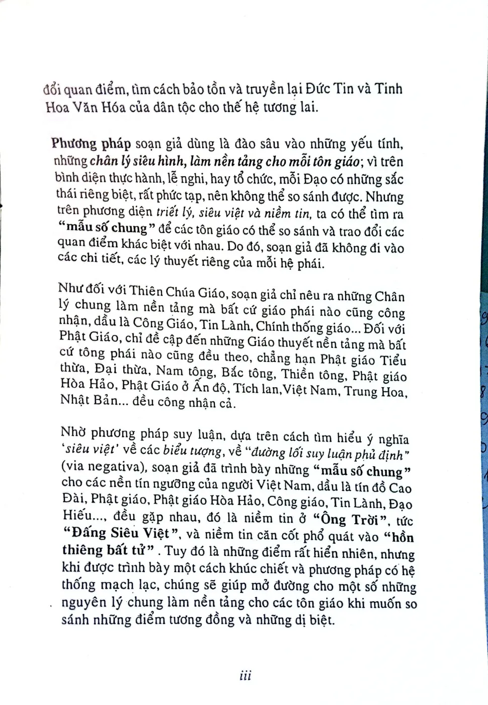 Nội dung mục lục và hình ảnh sách Thiên chúa giáo và tam giáo - Trang 7