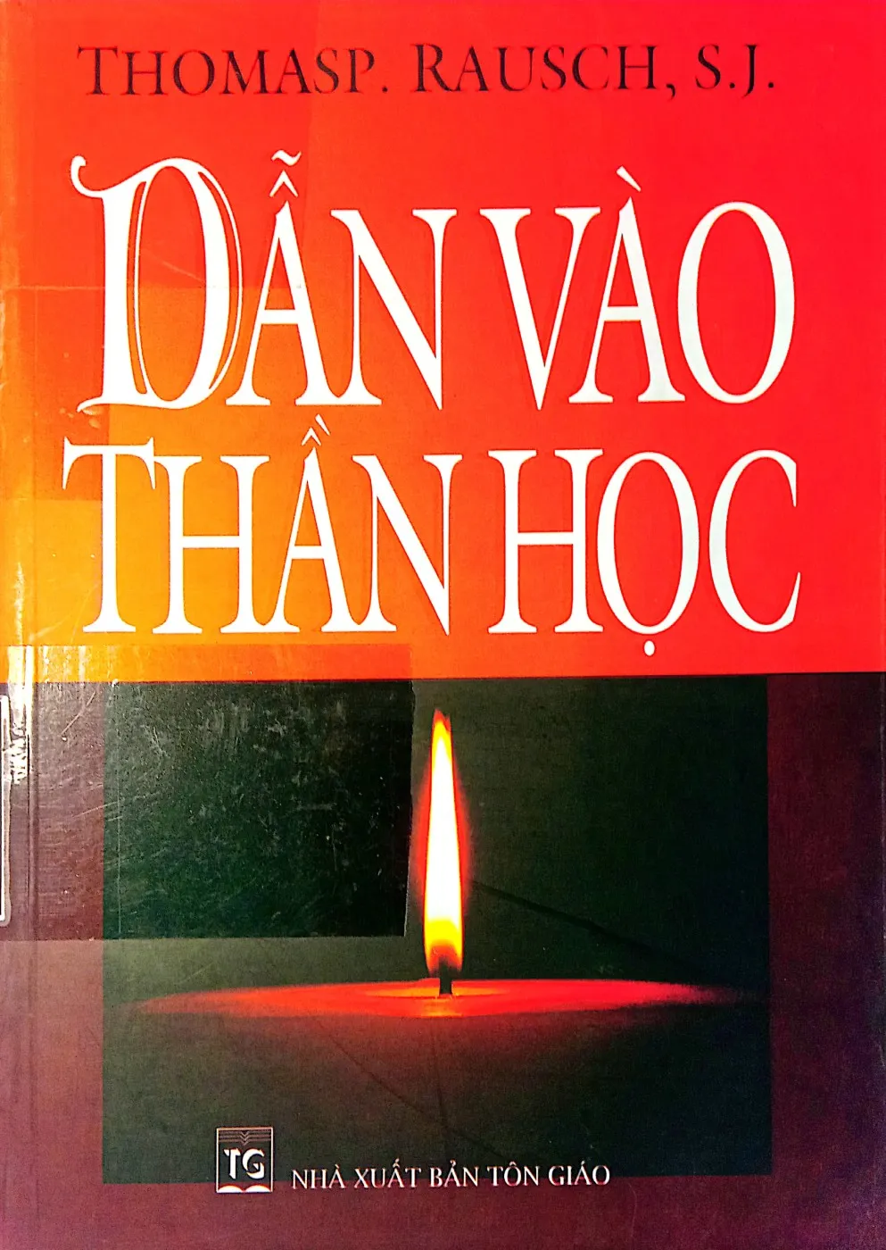 Trang bìa chính thức sách Dẫn vào thần học