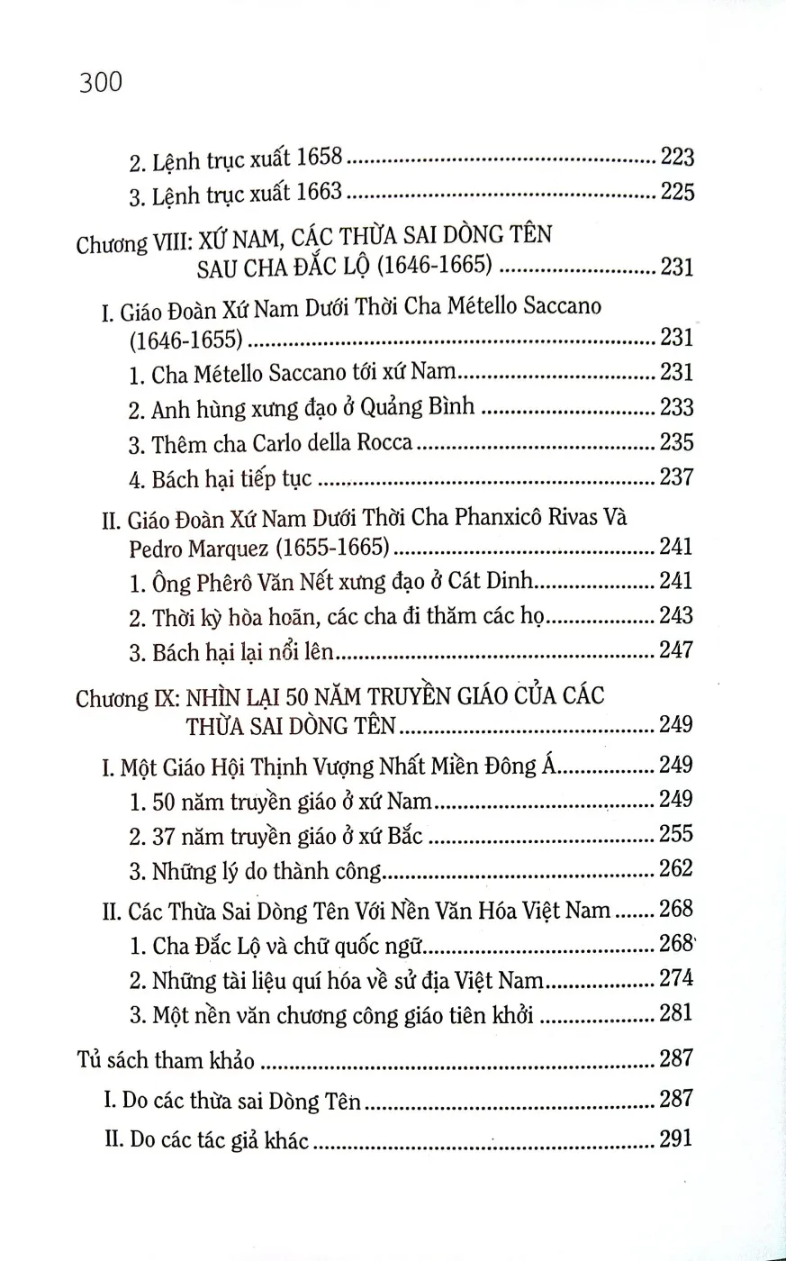 Nội dung mục lục và hình ảnh sách Lịch sử truyền giáo ở Việt Nam quyển I, Các thừa sai dòng Tên - Trang 6