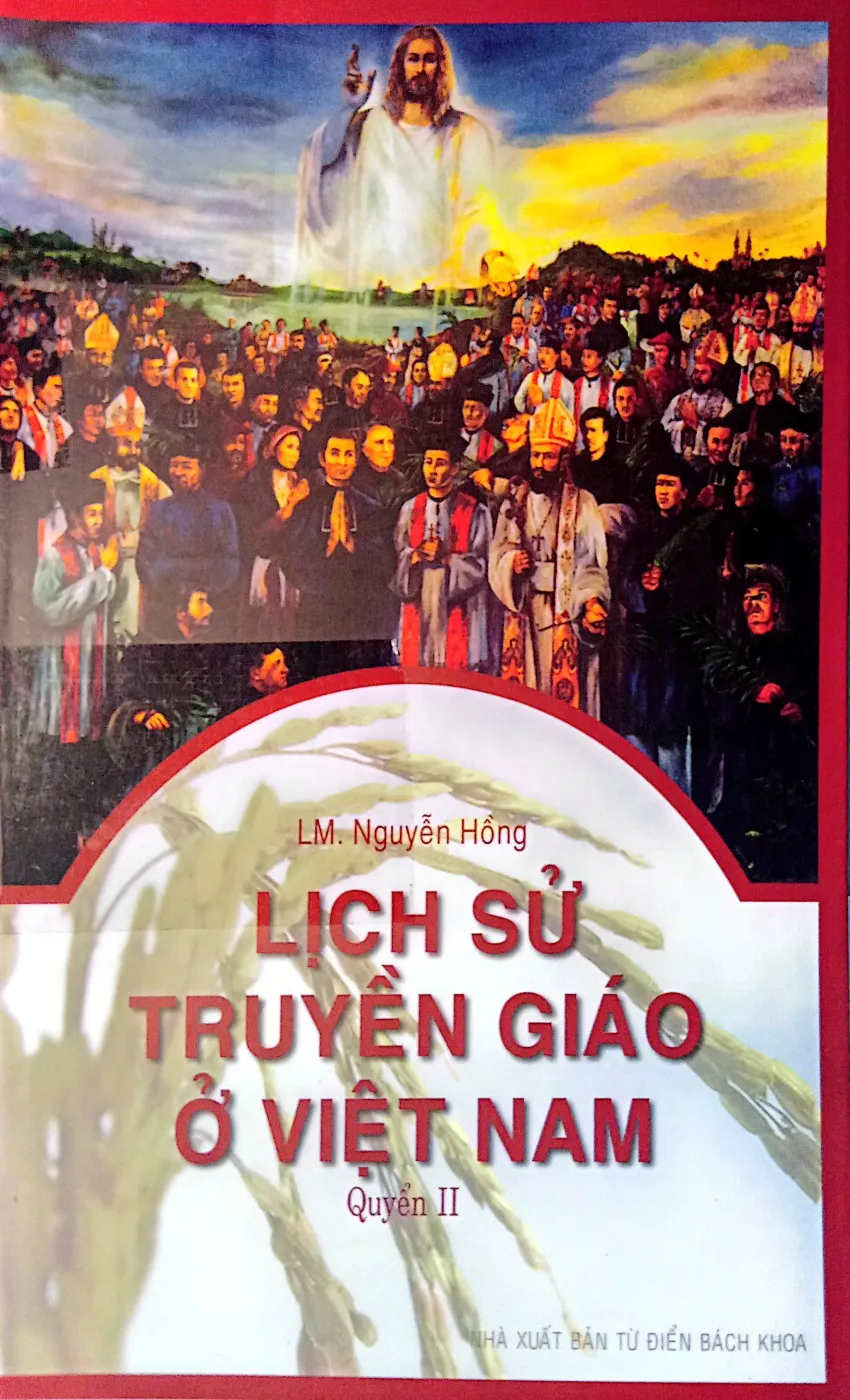 Ảnh bìa của Sách Lịch sử truyền giáo ở Việt Nam quyển II, Các thừa sai dòng Tên