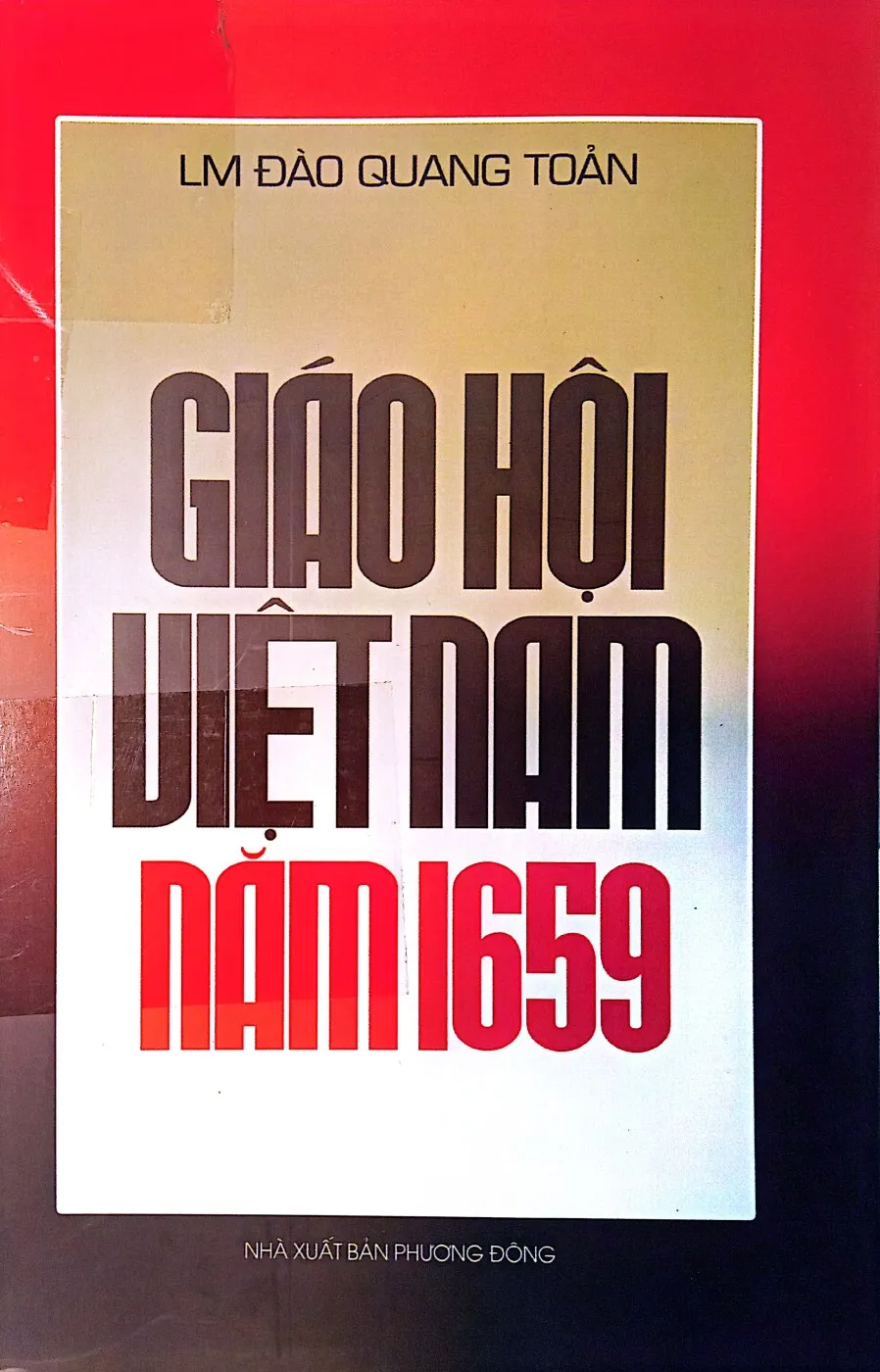 Ảnh bìa của Sách Giáo hội Việt Nam năm 1659