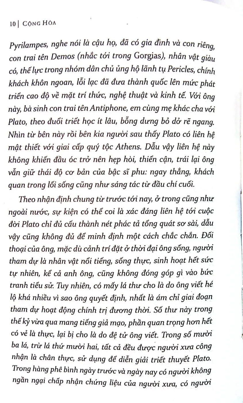 Nội dung mục lục và hình ảnh sách Platon cộng hòa - Trang 5