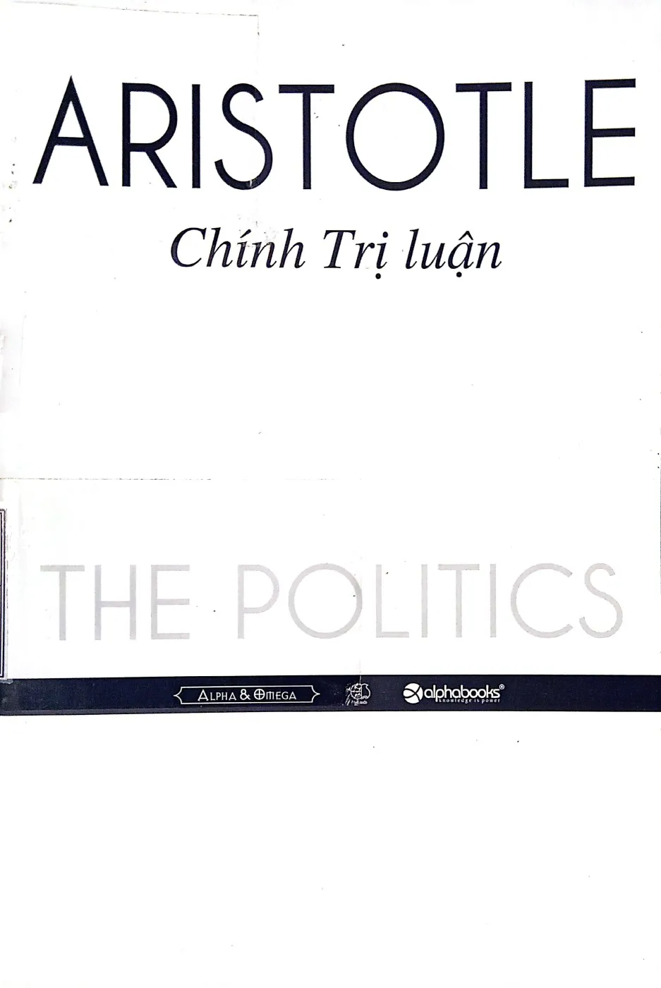 Ảnh bìa của Sách Aristotle chính trị luận
