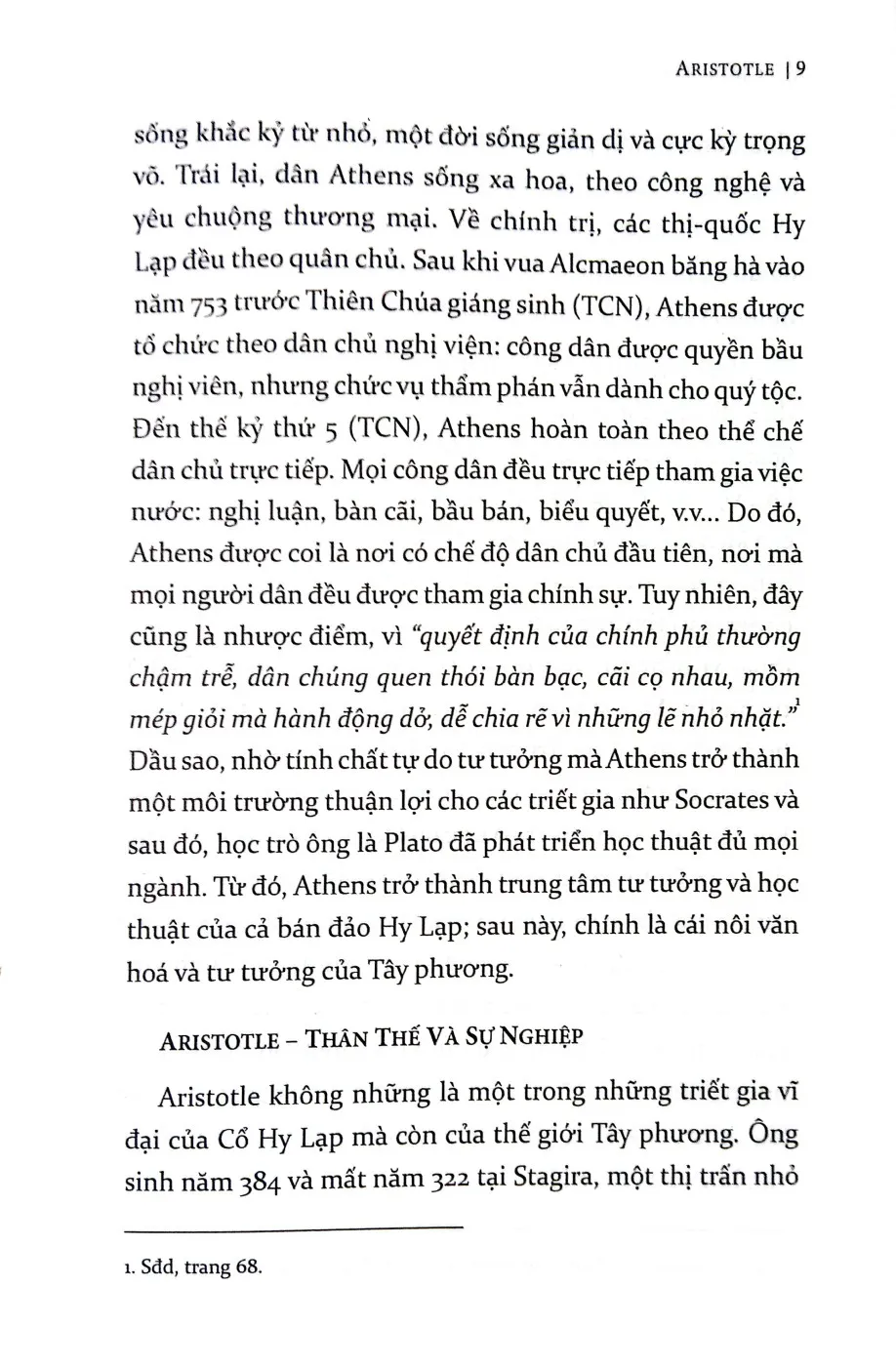 Nội dung mục lục và hình ảnh sách Aristotle chính trị luận - Trang 5