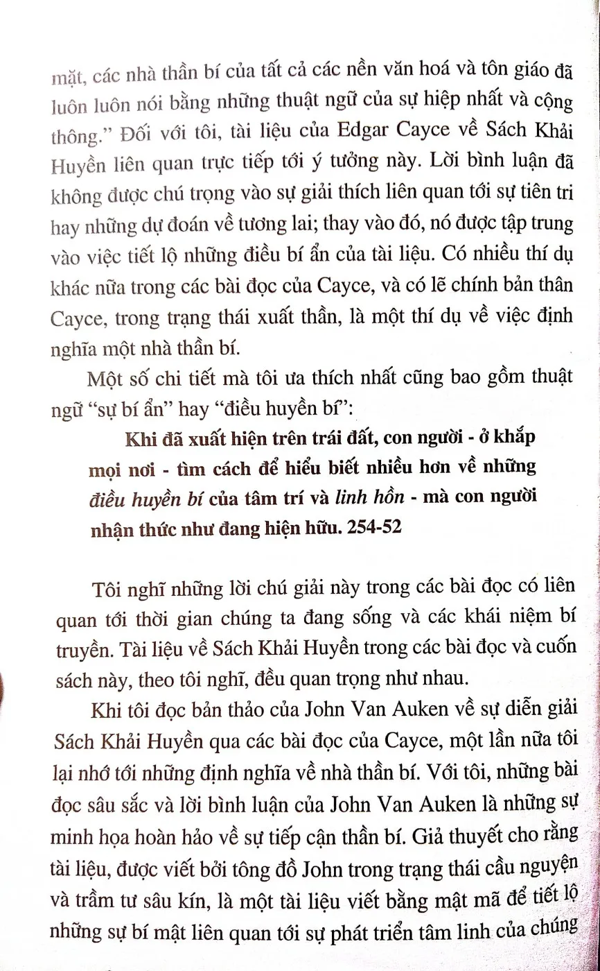 Mục lục chi tiết trang 3 sách Edgar Calice giải luận về khải huyền, hướng dẫn nghiên cứu để tâm linh hóa thể xác và tinh thần