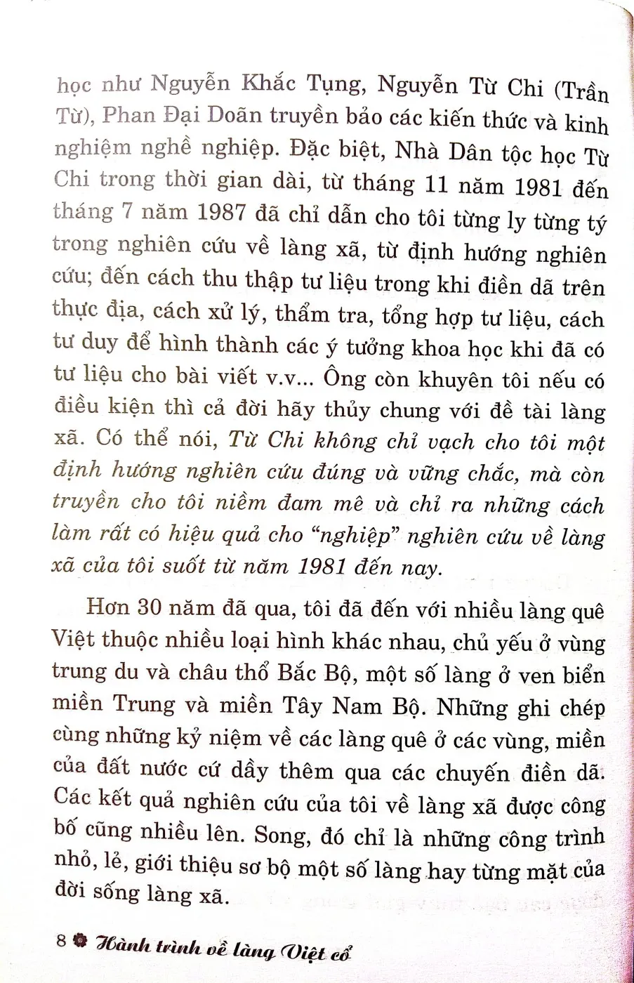 Nội dung mục lục và hình ảnh sách Hành trình về làng Việt cổ tập II các làng quê xứ Nam - Trang 6