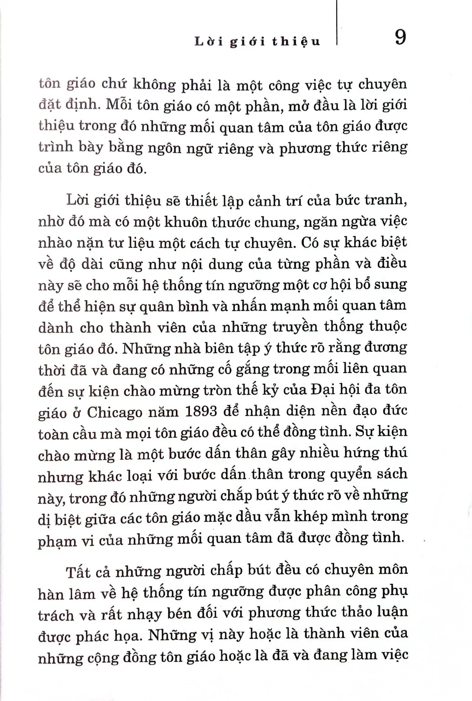 Nội dung mục lục và hình ảnh sách Đạo đức đa tôn giáo tập 1 - Trang 6
