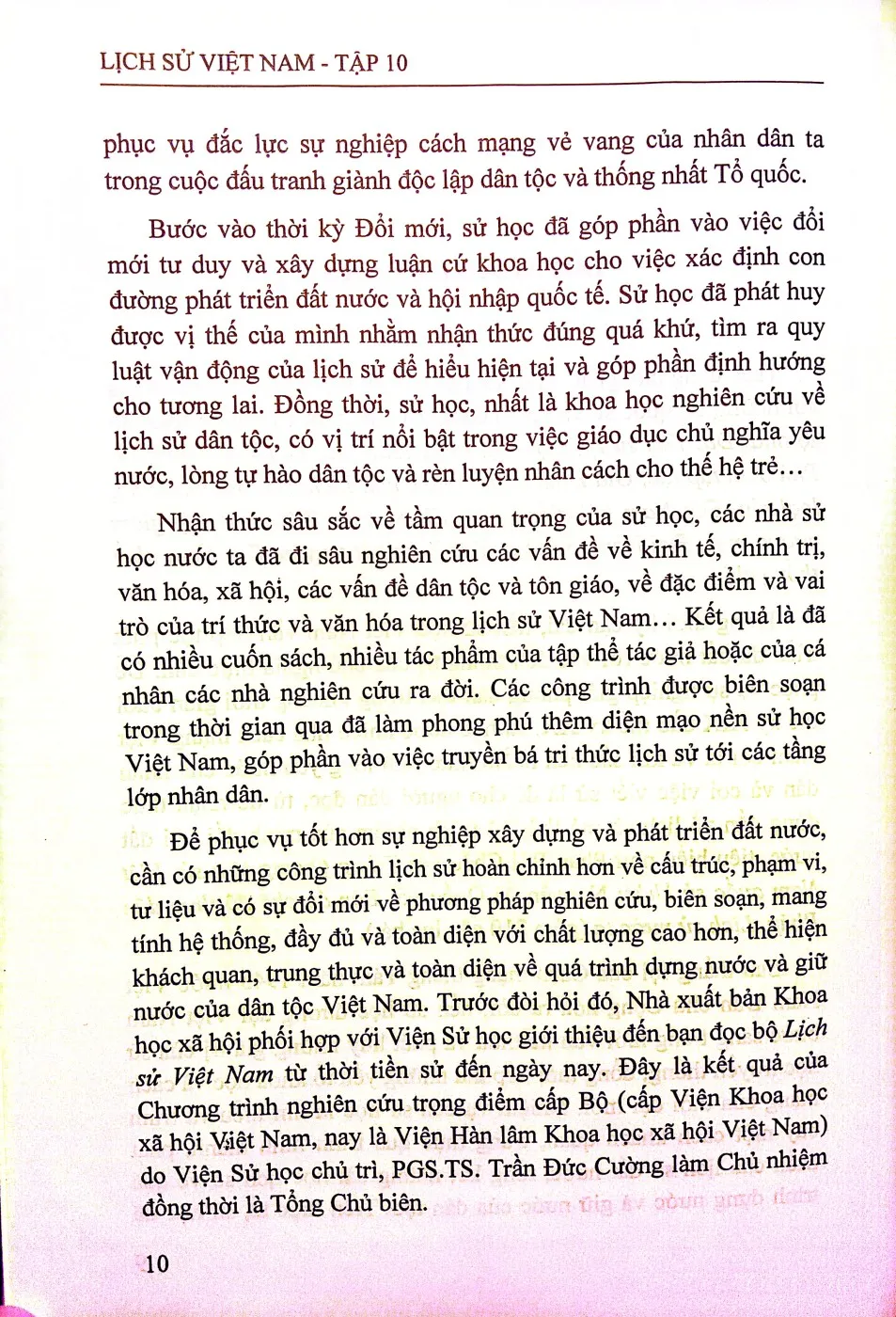 Nội dung mục lục và hình ảnh sách Lịch sử Việt Nam tập 10, từ thế kỷ 1945 đến thế kỷ 1950 - Trang 5