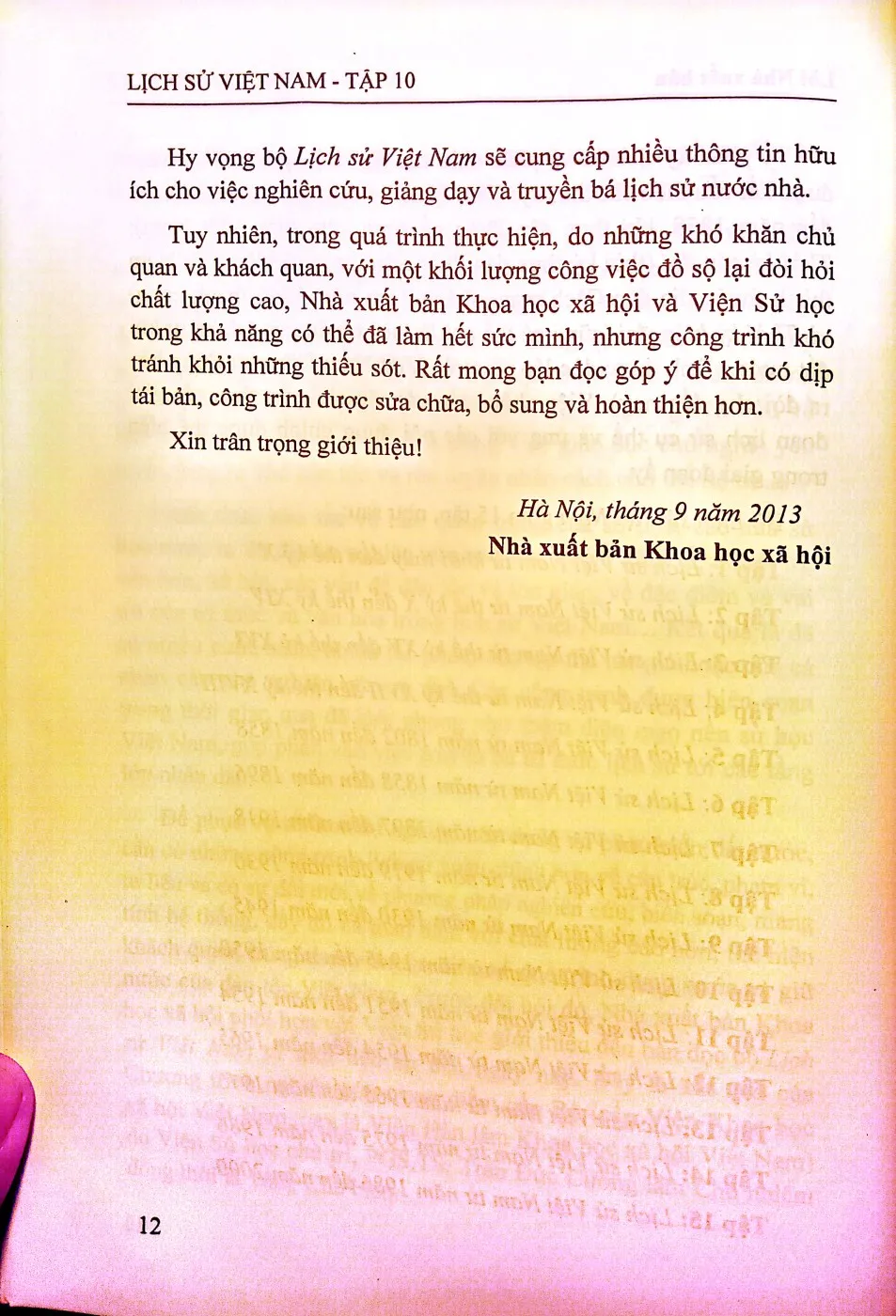 Nội dung mục lục và hình ảnh sách Lịch sử Việt Nam tập 10, từ thế kỷ 1945 đến thế kỷ 1950 - Trang 7