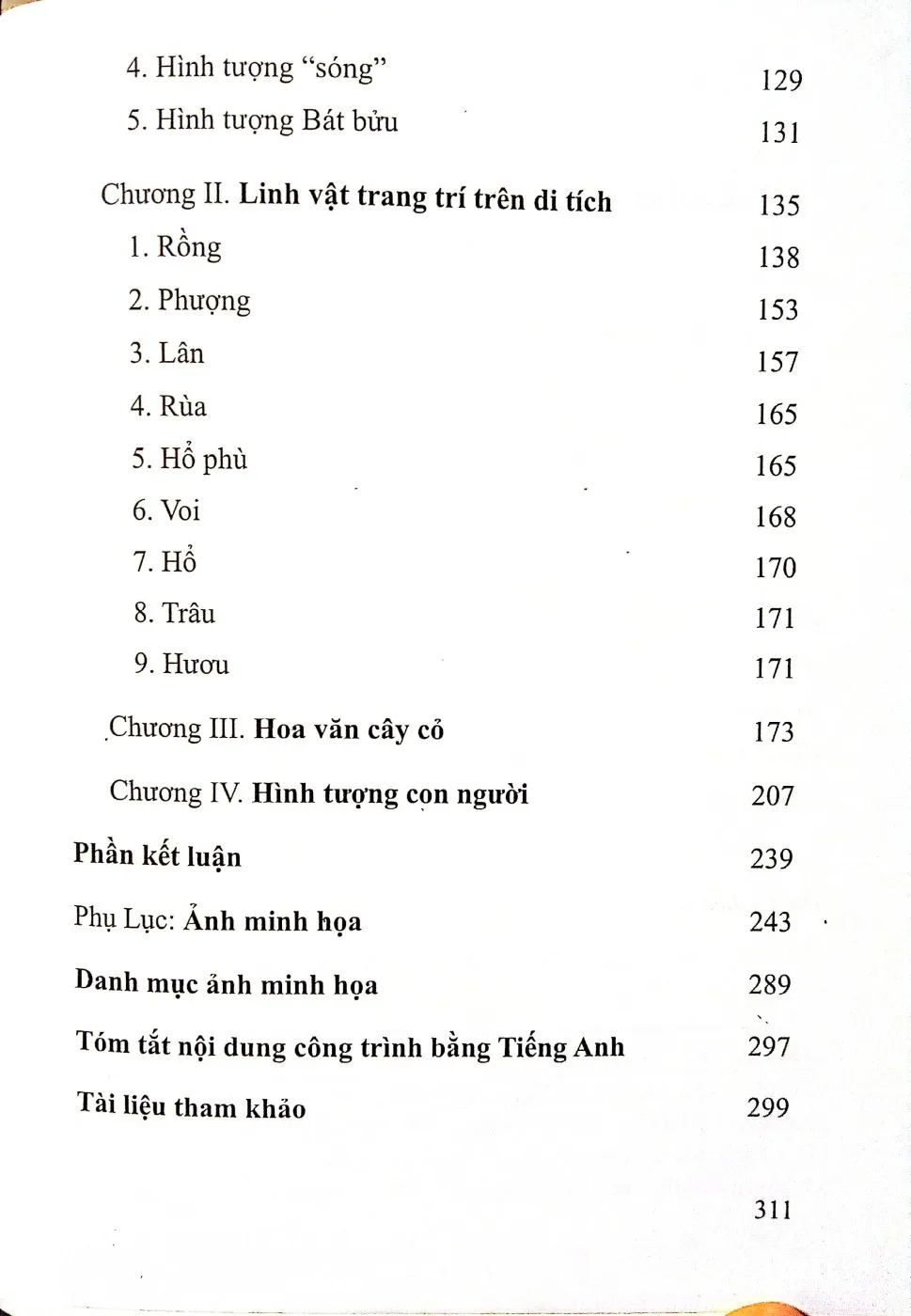Mục lục chi tiết trang 2 sách Trang trí trong mỹ thuật truyền thống của người Việt