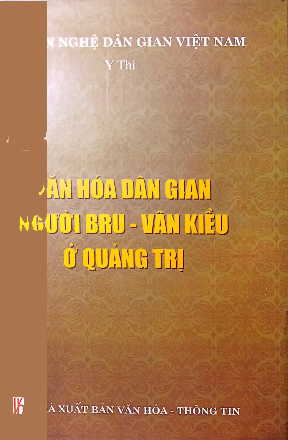 Ảnh bìa của Sách Văn hóa dân gian người Bru - Vân kiều ở Quảng Trị