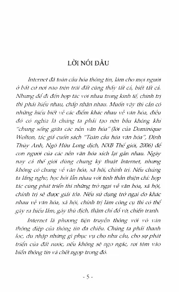 Trang bìa chính thức sách Lãng du trong các nền văn hóa