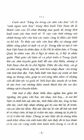 Mục lục chi tiết trang 1 sách Lãng du trong các nền văn hóa