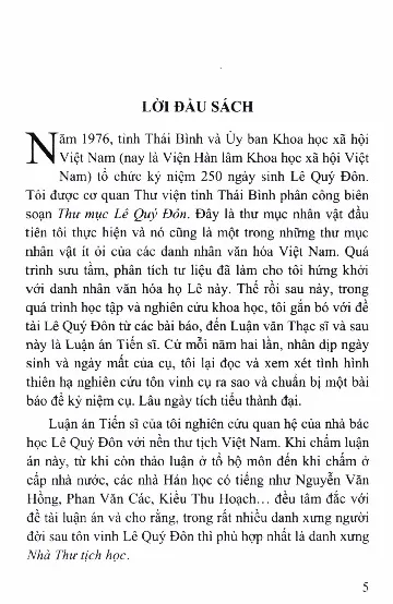 Mục lục chi tiết trang 2 sách Lê Quý Đôn nhà thư tịch hàng đầu Việt Nam