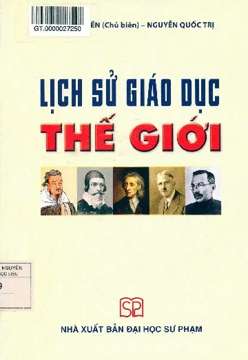 Ảnh bìa của Sách Lịch sử giáo dục thế giới