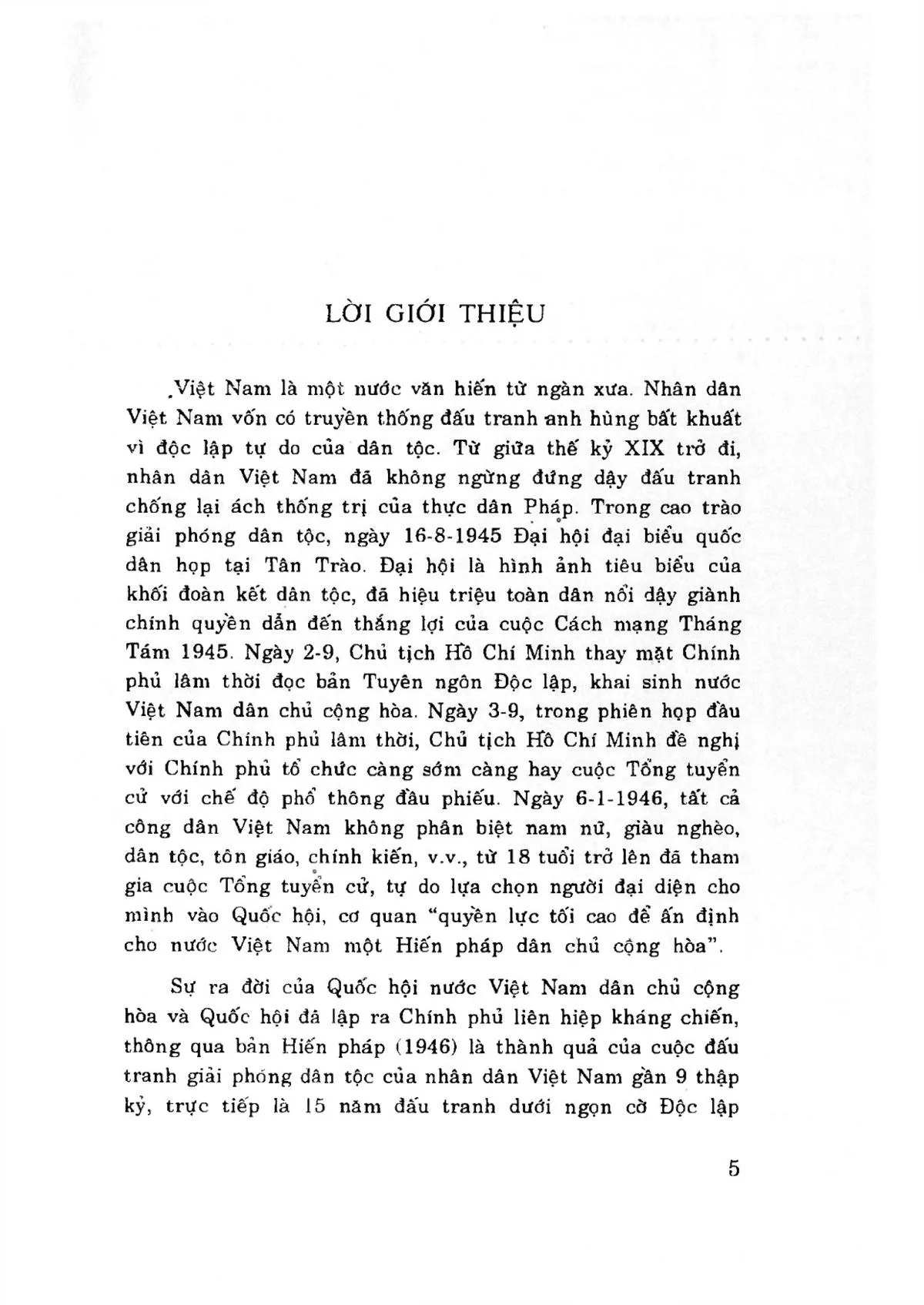 Mục lục chi tiết trang 2 sách Lịch sử Quốc hội Việt Nam 1946-1960