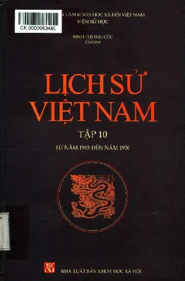 Ảnh bìa của Sách Lịch sử Việt Nam - Tập 10 (Từ năm 1945 đến năm 1950)
