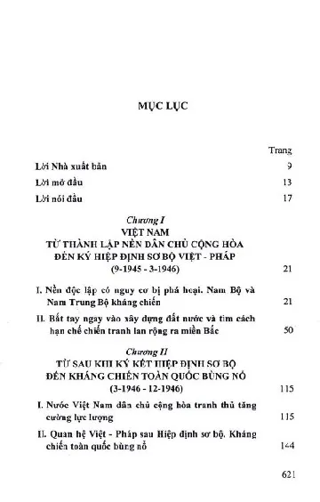 Trang bìa chính thức sách Lịch sử Việt Nam - Tập 10 (Từ năm 1945 đến năm 1950)