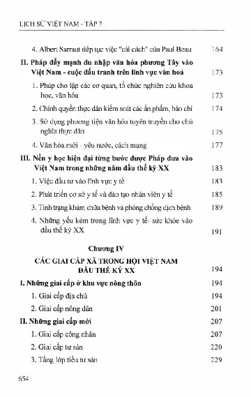 Mục lục chi tiết trang 2 sách Lịch sử Việt Nam - tập 7 (1897 - 1918)