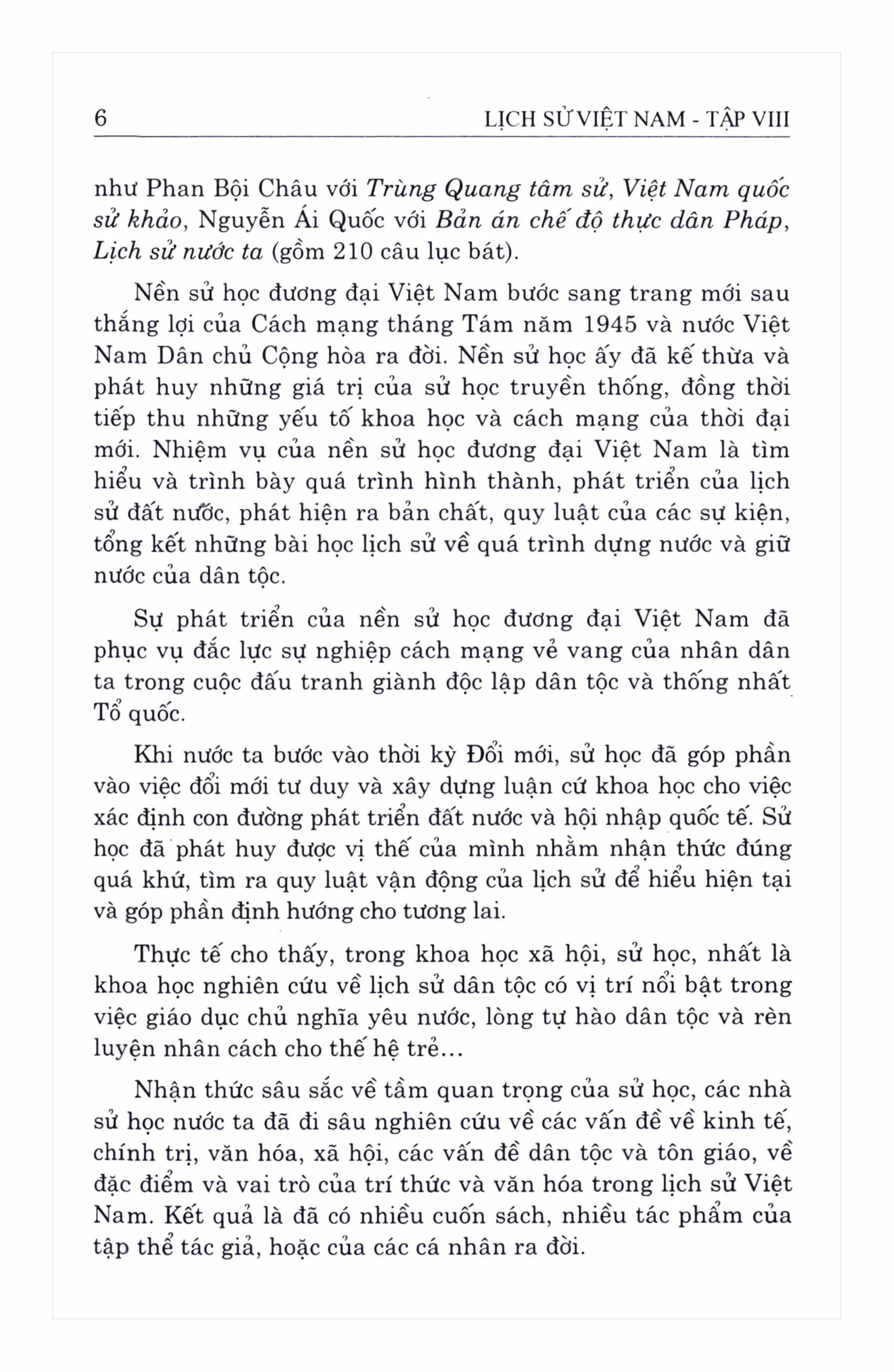 Mục lục chi tiết trang 1 sách Lịch sử Việt Nam - tập VIII - 1919 - 1930