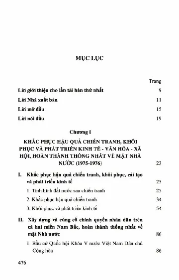 Trang bìa chính thức sách Lịch sử Việt Nam từ 1975 đến 1986 tập 14