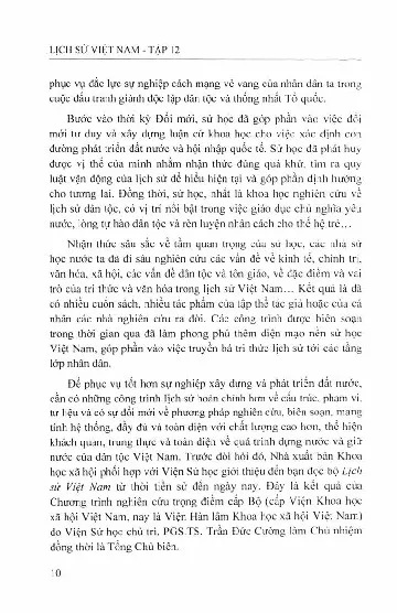 Mục lục chi tiết trang 1 sách Lịch sử Việt Nam từ năm 1945 đến 1965 tập 12