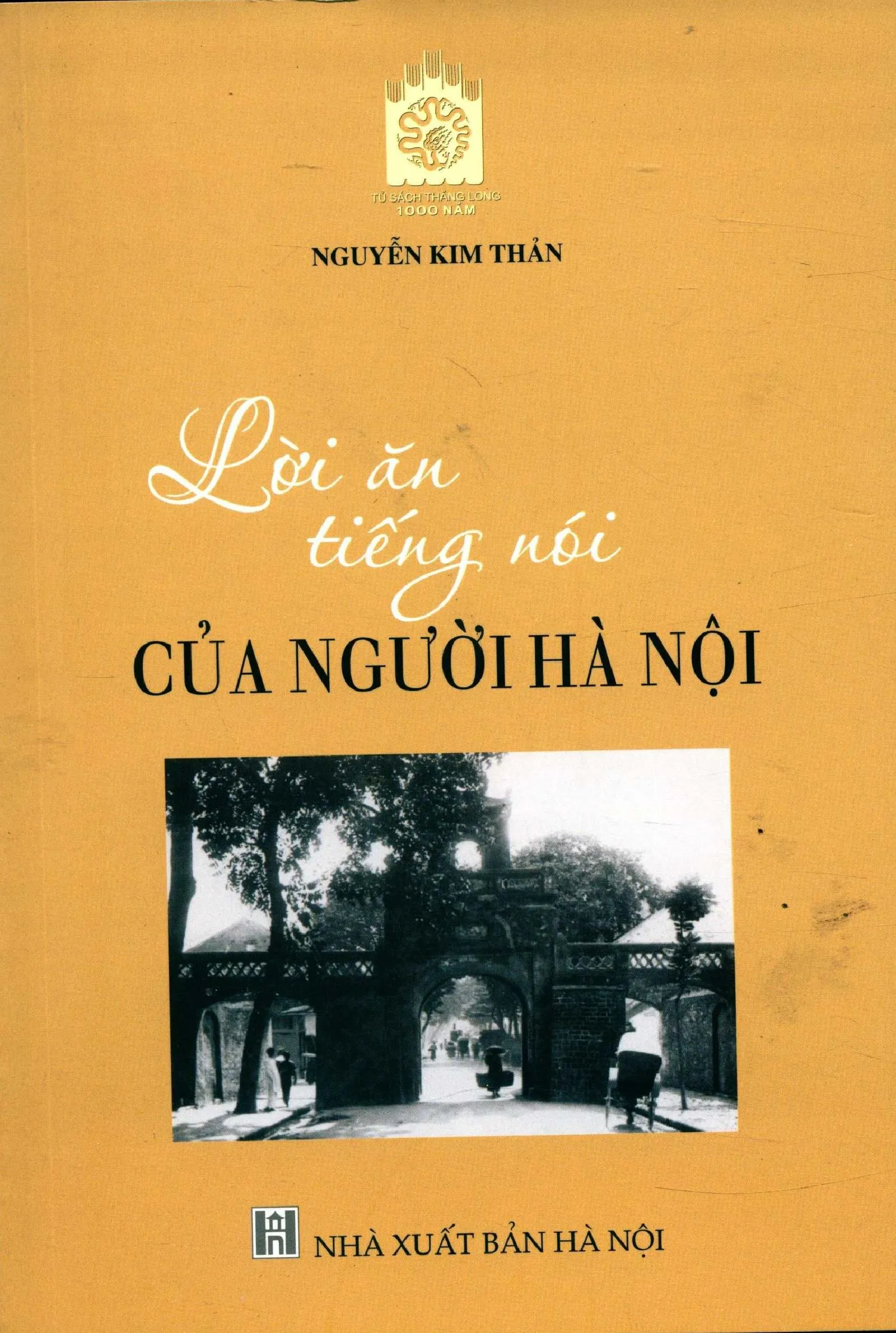 Ảnh bìa của Sách Lời ăn tiếng nói của người Hà Nội