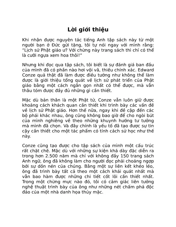 Mục lục chi tiết trang 1 sách Lược sử Phật giáo - Nguyen Minh Tien