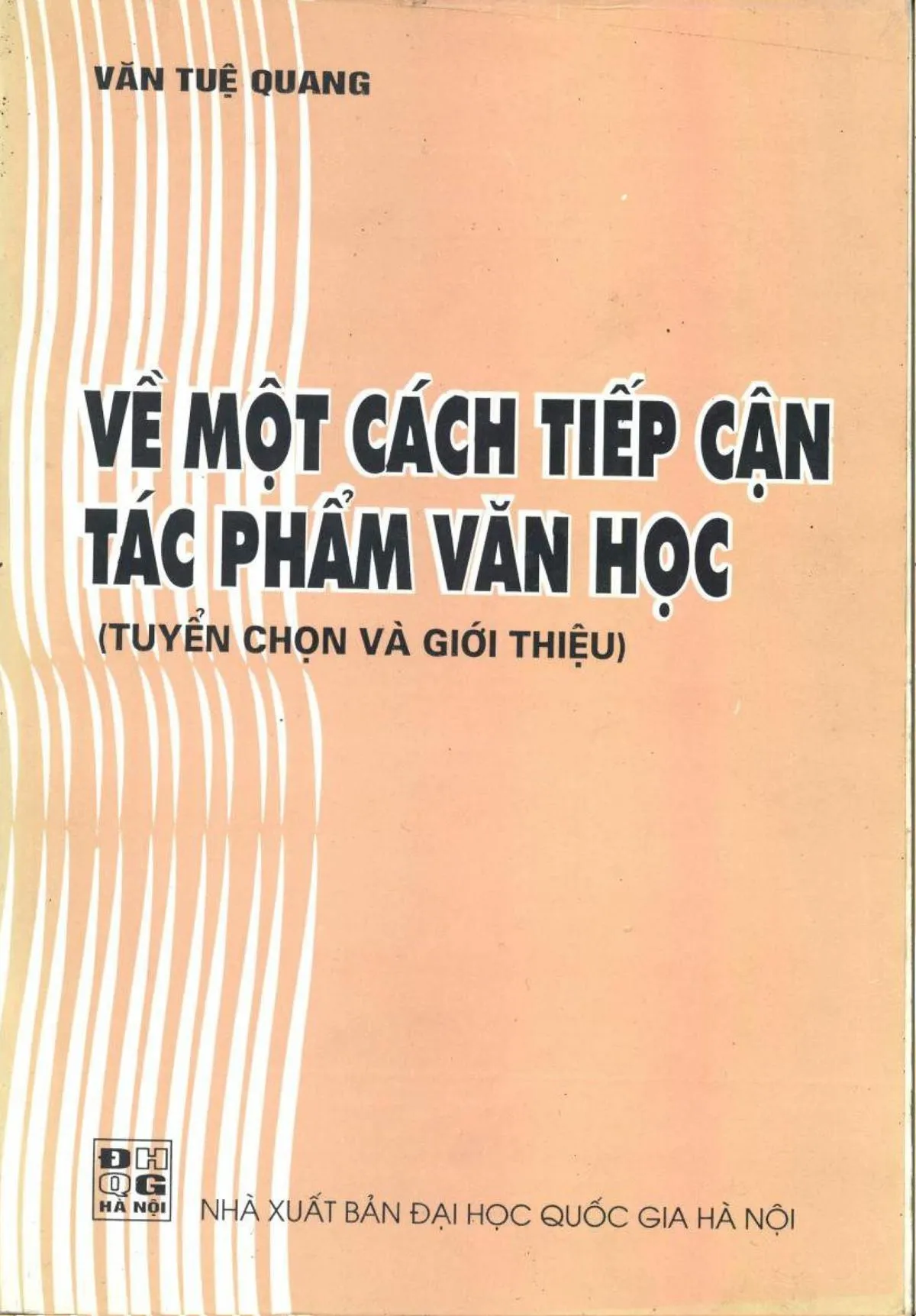 Ảnh bìa của Sách Một cách tiếp cận văn học