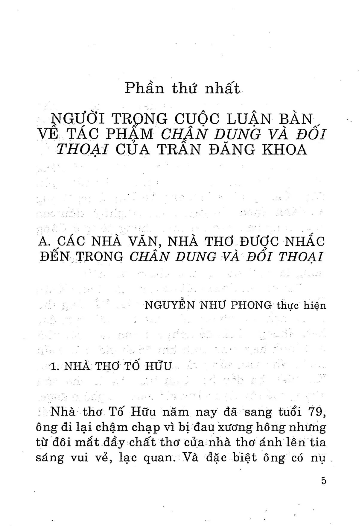 Mục lục chi tiết trang 1 sách Một cách tiếp cận văn học