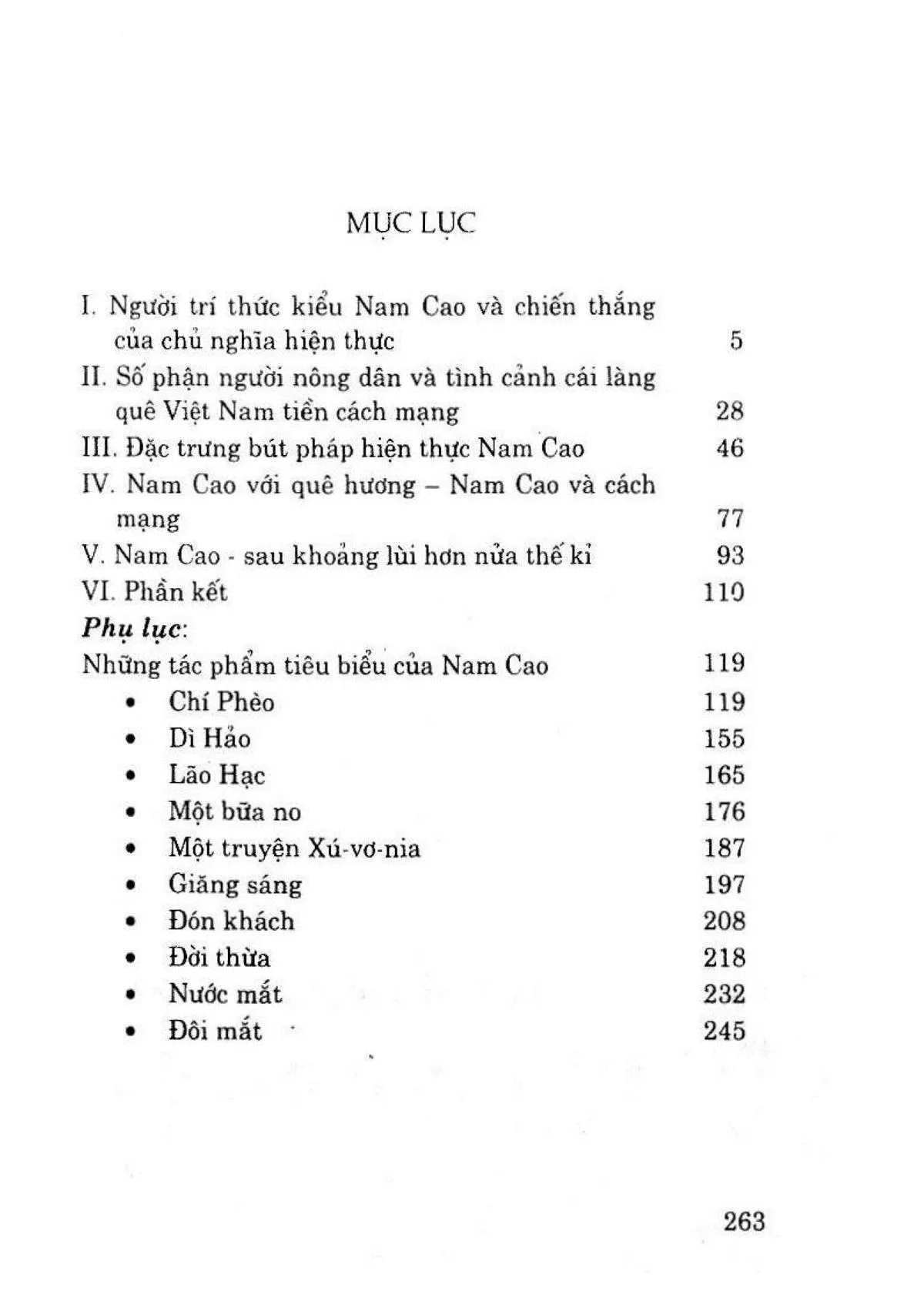 Trang bìa chính thức sách Nam Cao - người kết thúc vẻ vang trào lưu văn học hiện thực