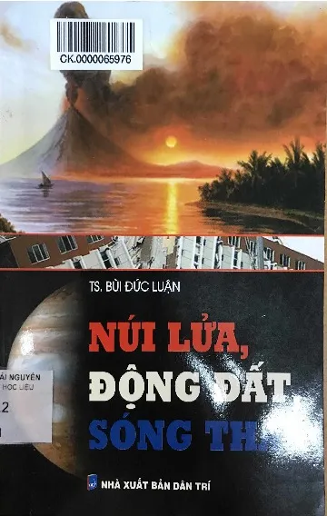 Ảnh bìa của Sách Núi lửa, động đất, sóng thần