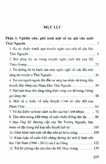 Trang bìa chính thức sách Nghiên cứu phê bình một số tác giả văn học ở Thái Nguyên và trong nhà trường