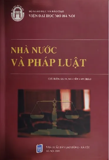 Ảnh bìa của Sách Nhà nước và pháp luật