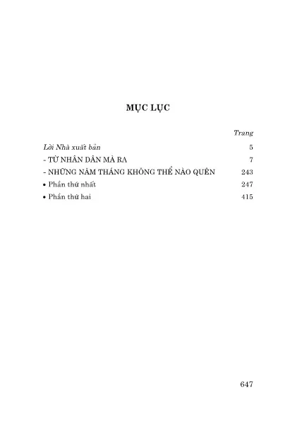 Trang bìa chính thức sách Những chặng đường lịch sử