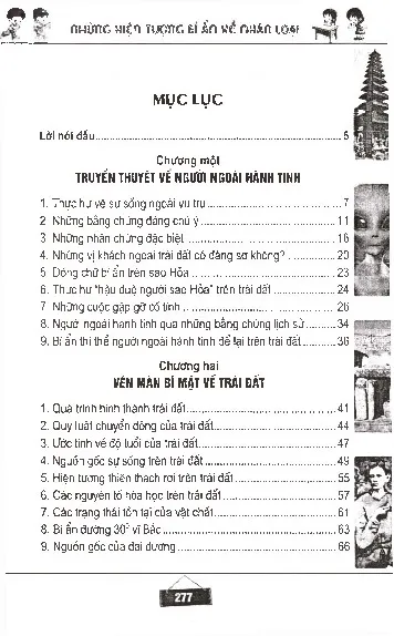 Trang bìa chính thức sách Những hiện tượng bí ẩn về nhân loại