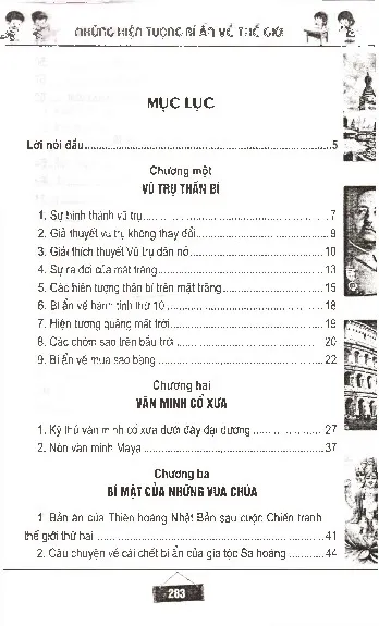 Trang bìa chính thức sách Những hiện tượng bí ẩn về thế giới