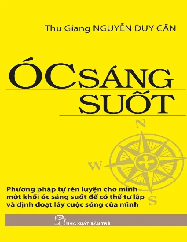 Ảnh bìa của Sách Óc Sáng Suốt, phương pháp tự rèn cho mình một khối óc sáng suốt để có thể tự lập và định đoạt lấy cuộc sống của mình