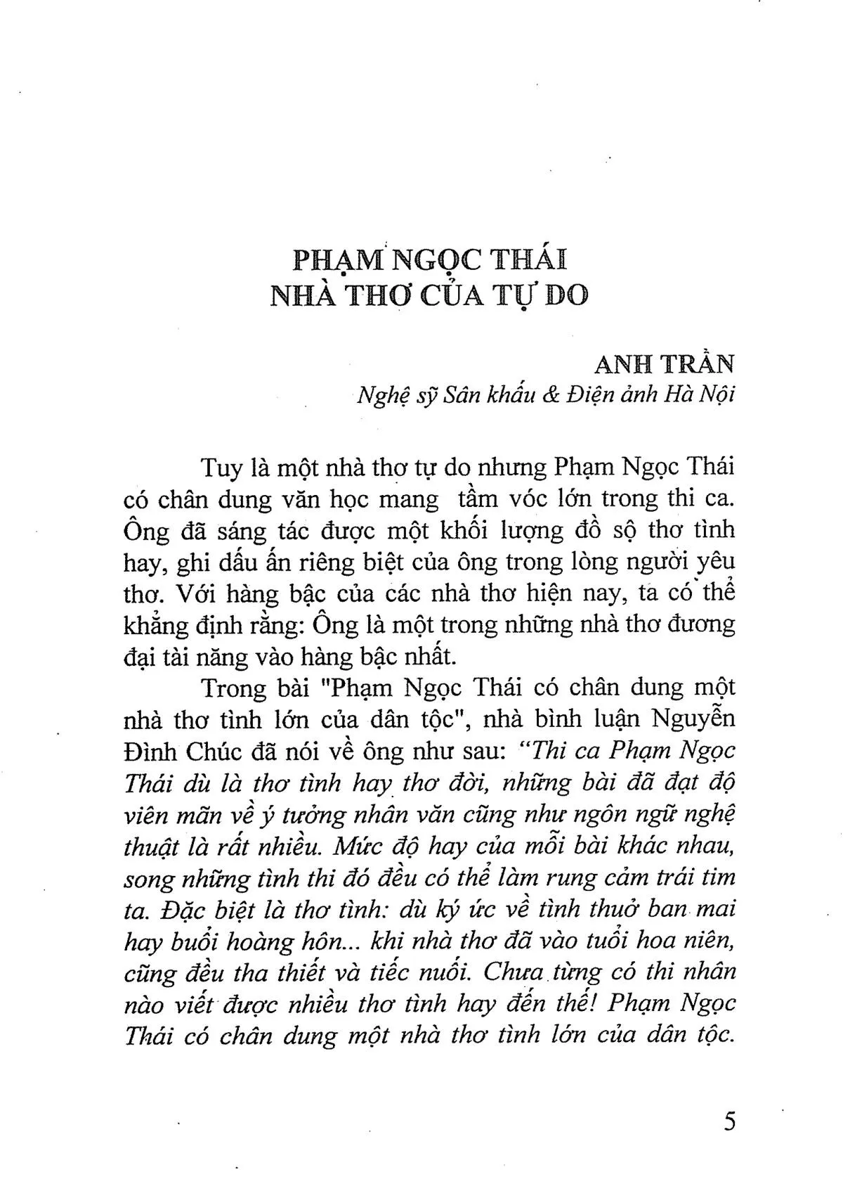 Mục lục chi tiết trang 3 sách Phê bình và thi ca