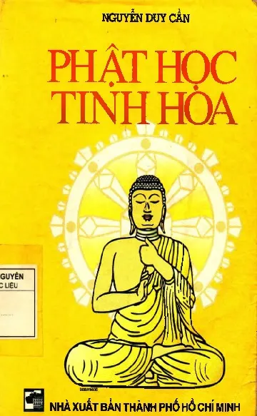 Ảnh bìa của Sách Phật học tinh hoa, Nguyễn Duy Cần