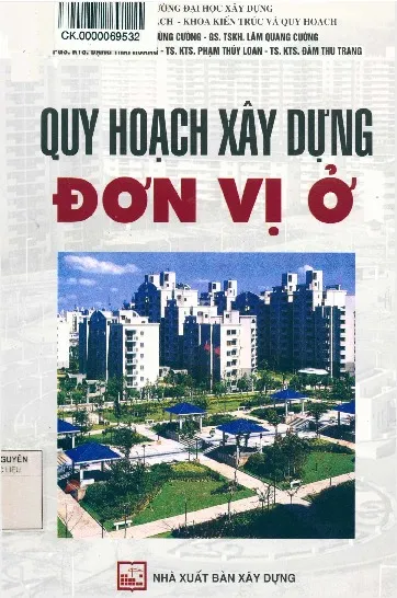 Ảnh bìa của Sách Quy hoạch xây dựng đơn vị ở