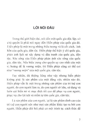 Mục lục chi tiết trang 2 sách Quy trình lập hiến trong nhà nước pháp quyền Xã hội chủ nghĩa Việt Nam
